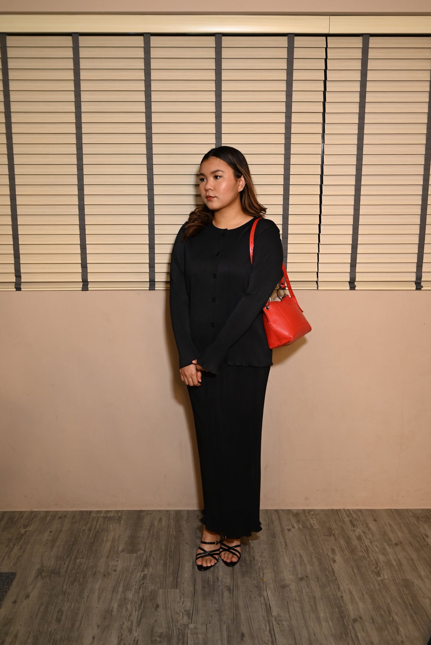 Hazelina Modern Kurung Top & Skirt Set