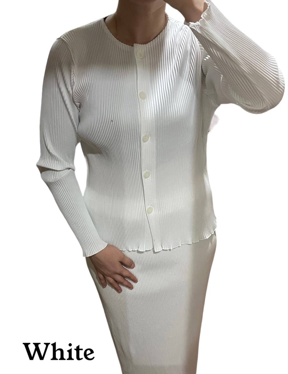 Hazelina Modern Kurung Top & Skirt Set