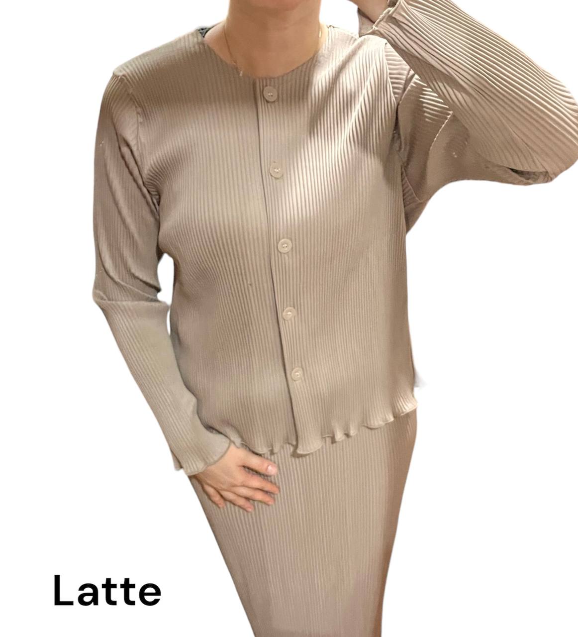 Hazelina Modern Kurung Top & Skirt Set